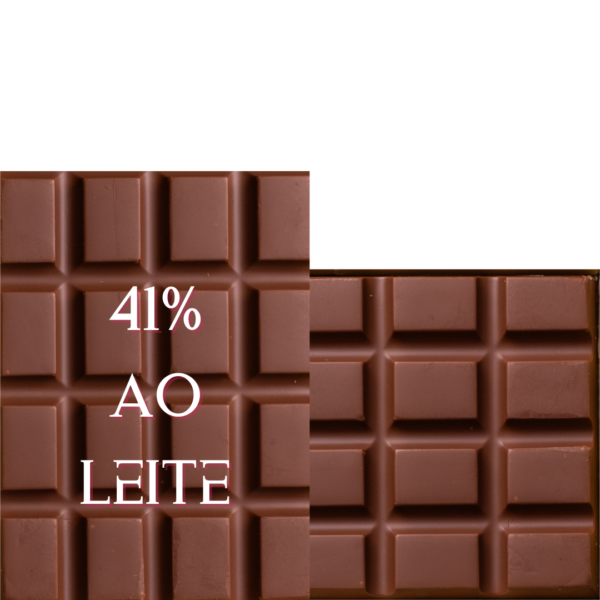 Barra de Chocolate 41% Ao Leite 80g