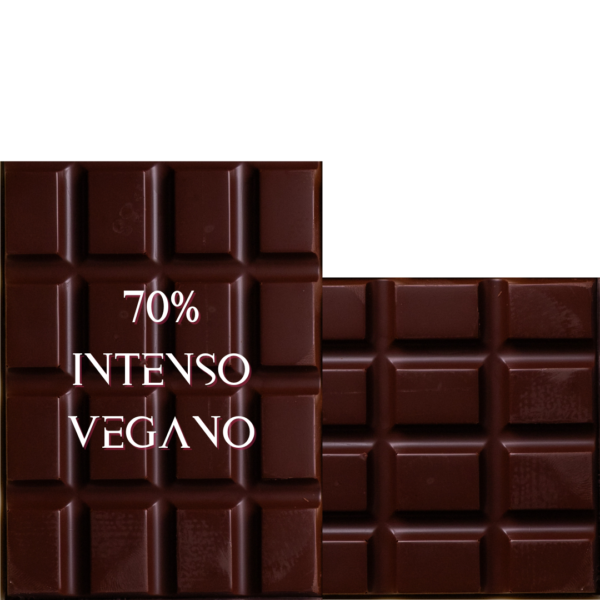 Barra de Chocolate 70% Intenso Vegano 80g